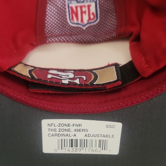 Sports Specialties SF 49ers NFL Red & Black Cap - Picture 3 of 11